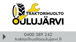 Traktorihuolto Jouni Oulujärvi Oy logo